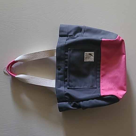 Birdling Handbags - Birdling, Tote, Bag, Grey/Pink/Magenta